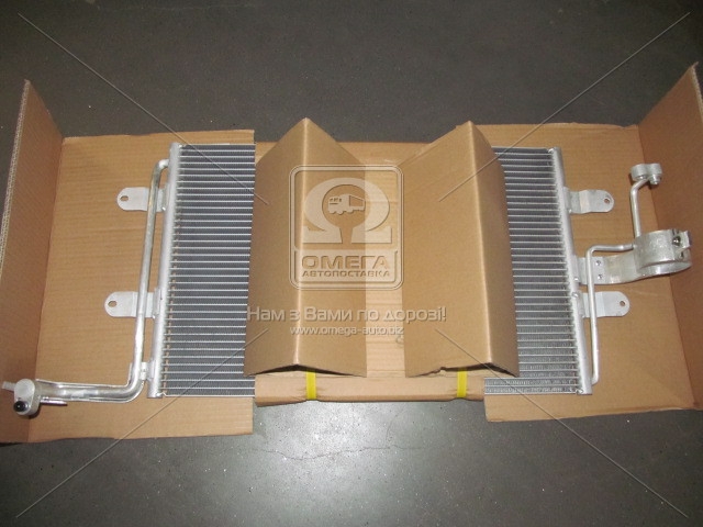 Радиатор кондиционера (конденсор) A3/TT/TOLEDO/GOLF4/OKTAVI (Van Wezel) - фото 