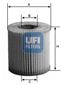 Масляний фільтр UFI 25.153.00 - фото 