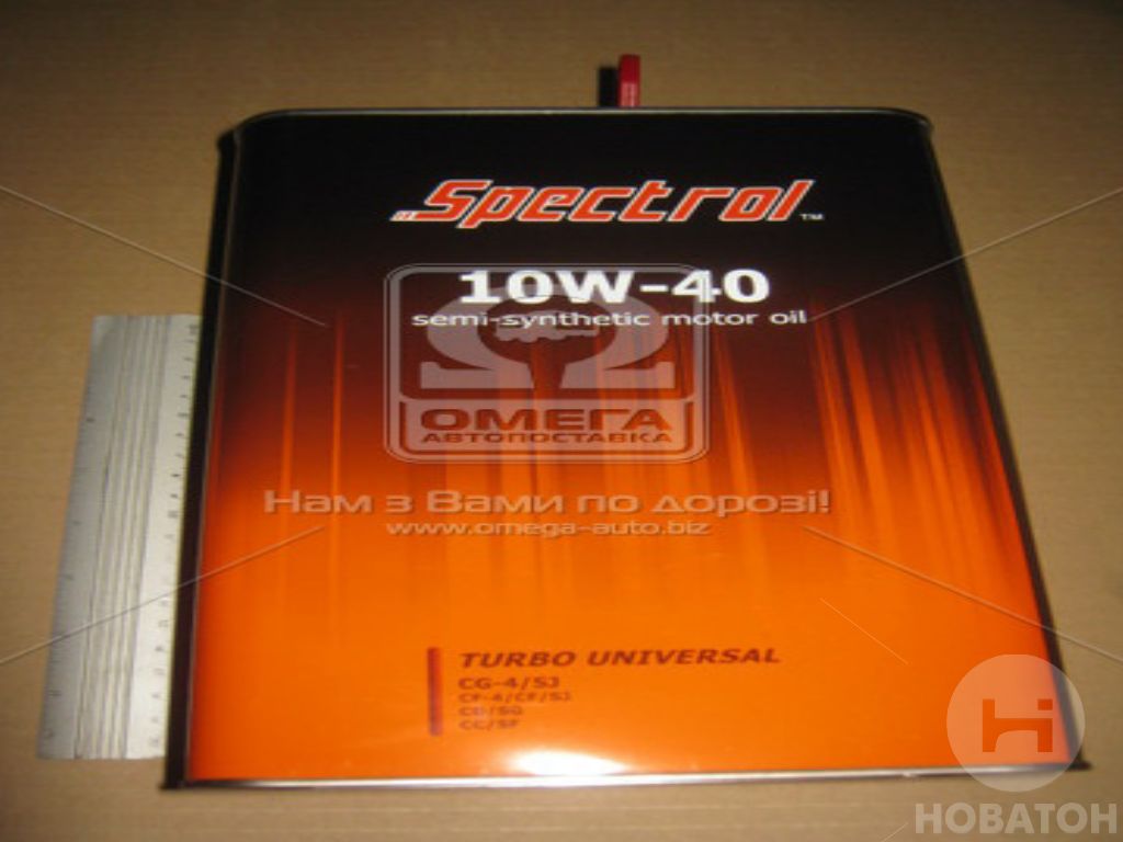 Масло моторное Спектрол ТурбоУниверсал 10W-40 CG-4/SJ п/с (Канистра 4л) Делфин Индастри 9211 - фото 