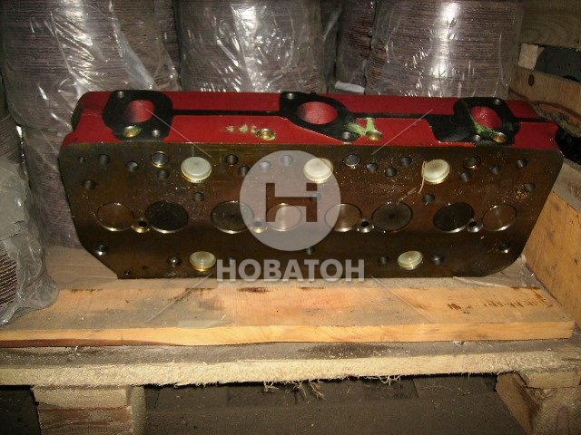 Головка блока двигателя Д 245,5 в сборе с клапанами (ММЗ) 245-1003012 - фото 