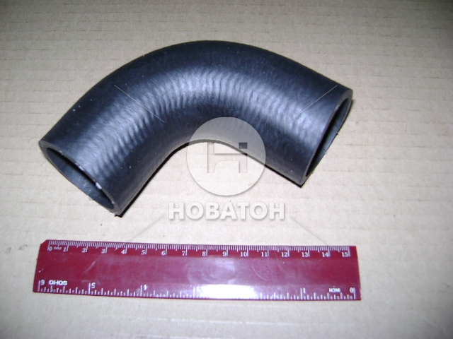 Патрубок радиатора ГАЗ отводящий (покупн. ГАЗ) - фото 