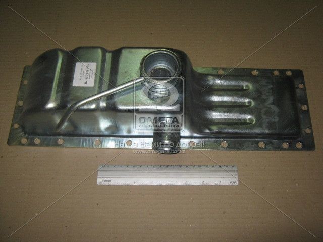Бак радіатора верхній МТЗ-80, Т-70 (цинк) d = 14мм (вир-во м.Бузулук) - фото 