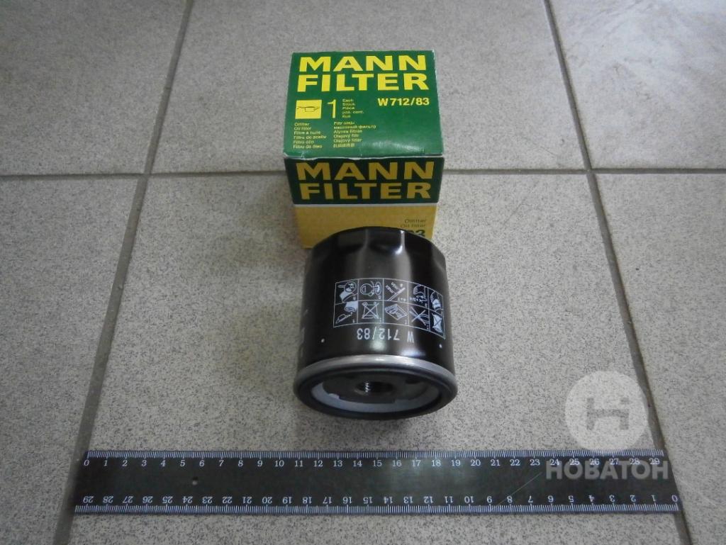 Фильтр масляный (MANN) W712/83 - фото 