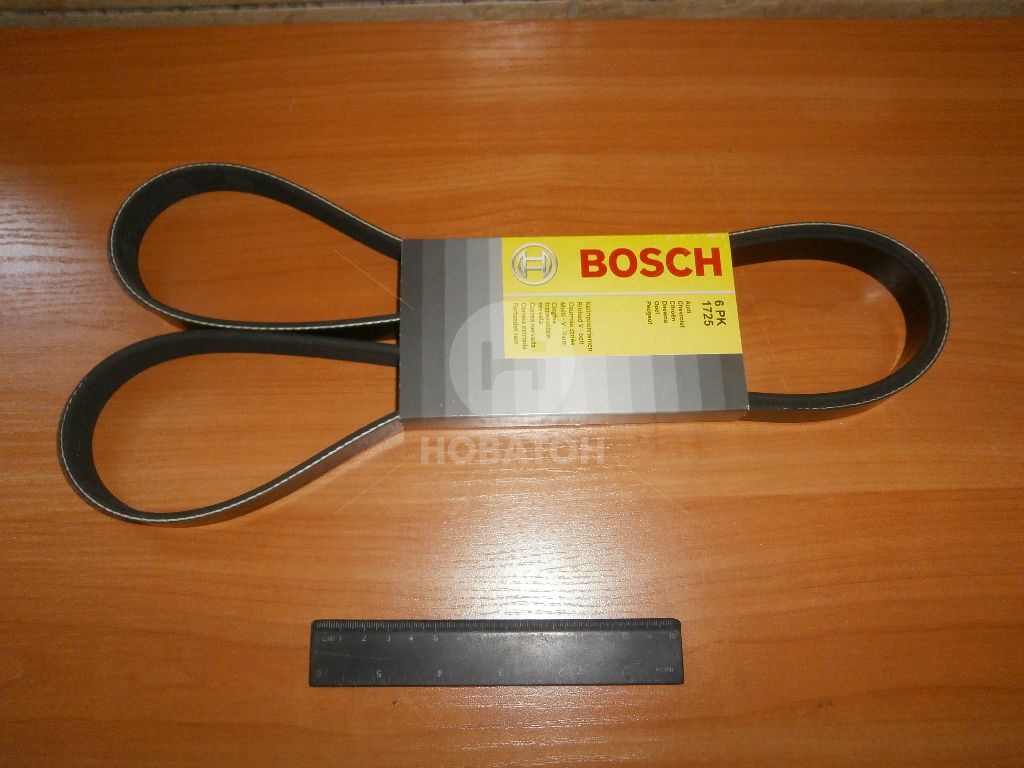 Ремень поликлин. 6PK1725 DAEWOO CHEVROLET LACETTI (Bosch) BOSCH 1 987 947 952 - фото 1