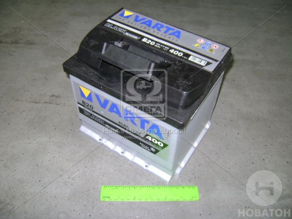 Акумулятор 45Ah-12v VARTA BLD (B20) (207х175х190), L, EN400 - фото 