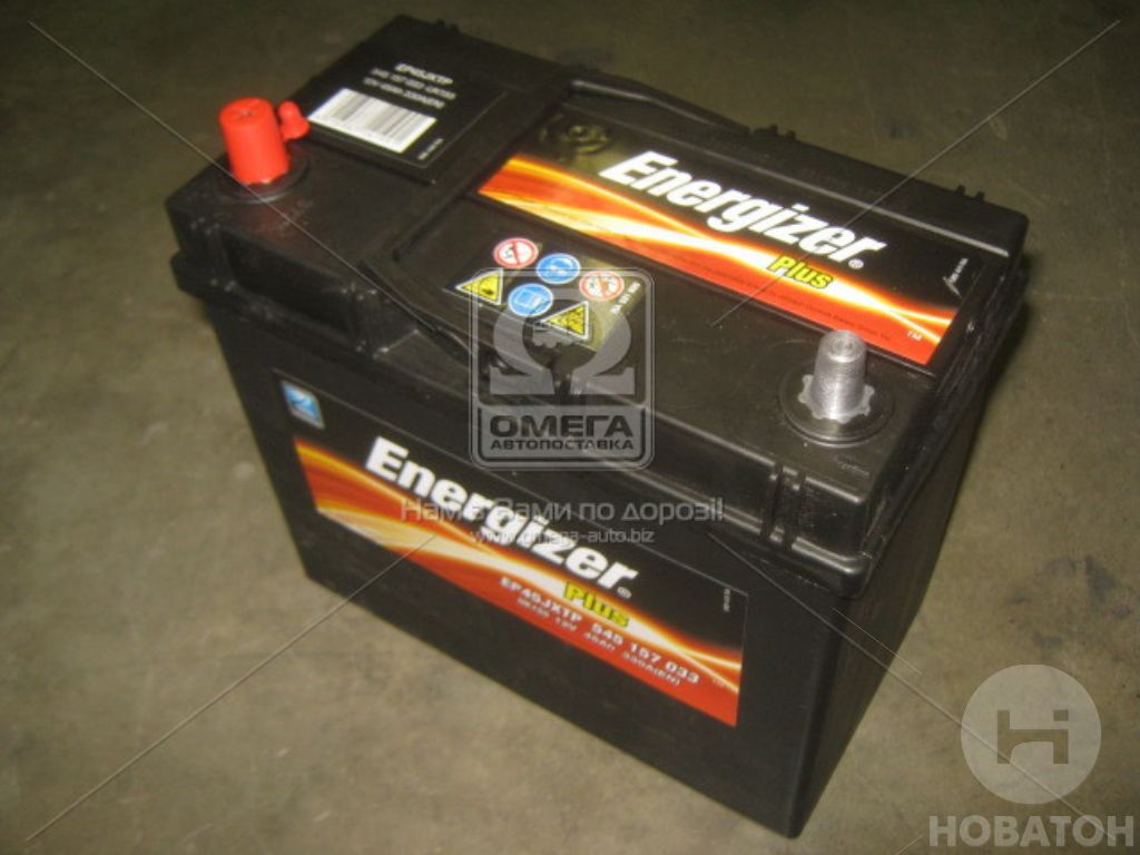 Аккумулятор   45Ah-12v Energizer Plus (238х129х227), L,EN330 тонк. клемма - фото 0
