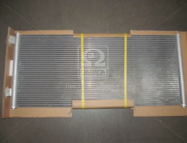 Радиатор кондиционера (конденсор) TRANSIT 6 ALL 00-06 (Van Wezel) - фото 