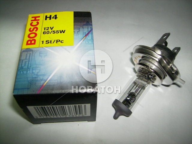 Лампа розжарювання H4 12V 60/55W P43t Pure Light (вир-во Bosch) - фото 0