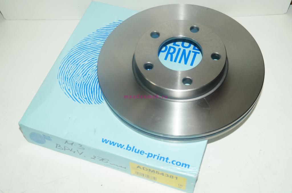 Диск тормозной (Blue Print) ADM54381 - фото 