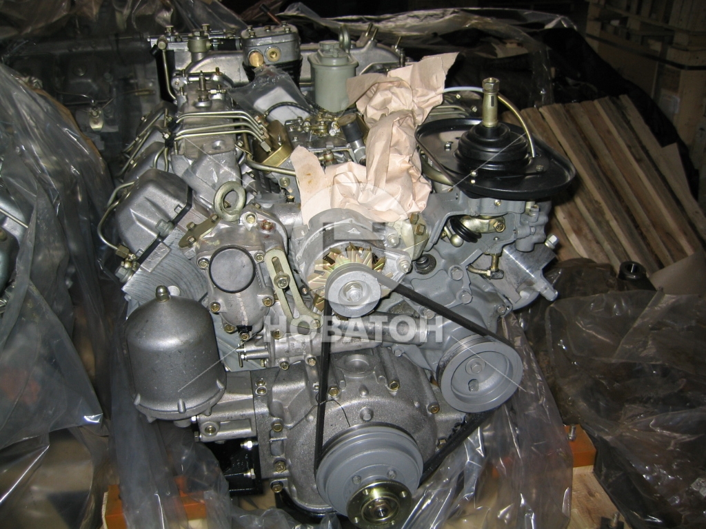 Двигун КамАЗ (210к) з обладнання. в зб. без старт. (вир-во КамАЗ) - фото 