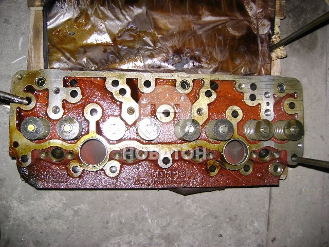 Головка блока двигателя Д 240,243 в сборе с клапанами (ММЗ) 240-1003012-А1 - фото 