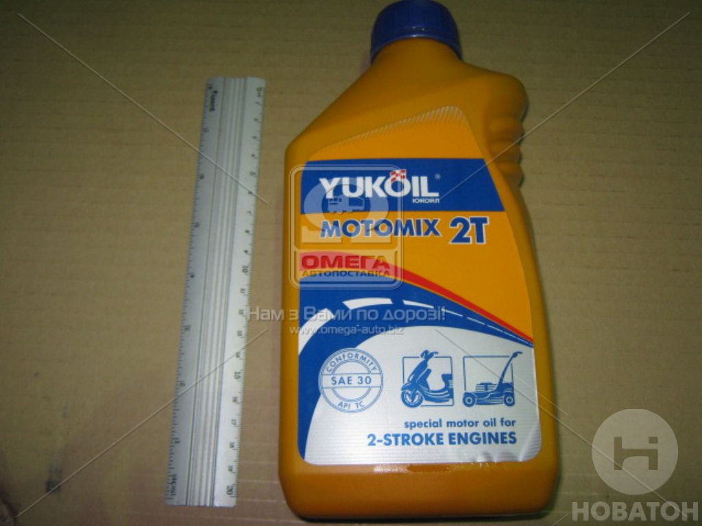 Масло моторное Yukoil MOTOMIX 2T API TC (Канистра 1л) СП Юкойл ООО 605 - фото 