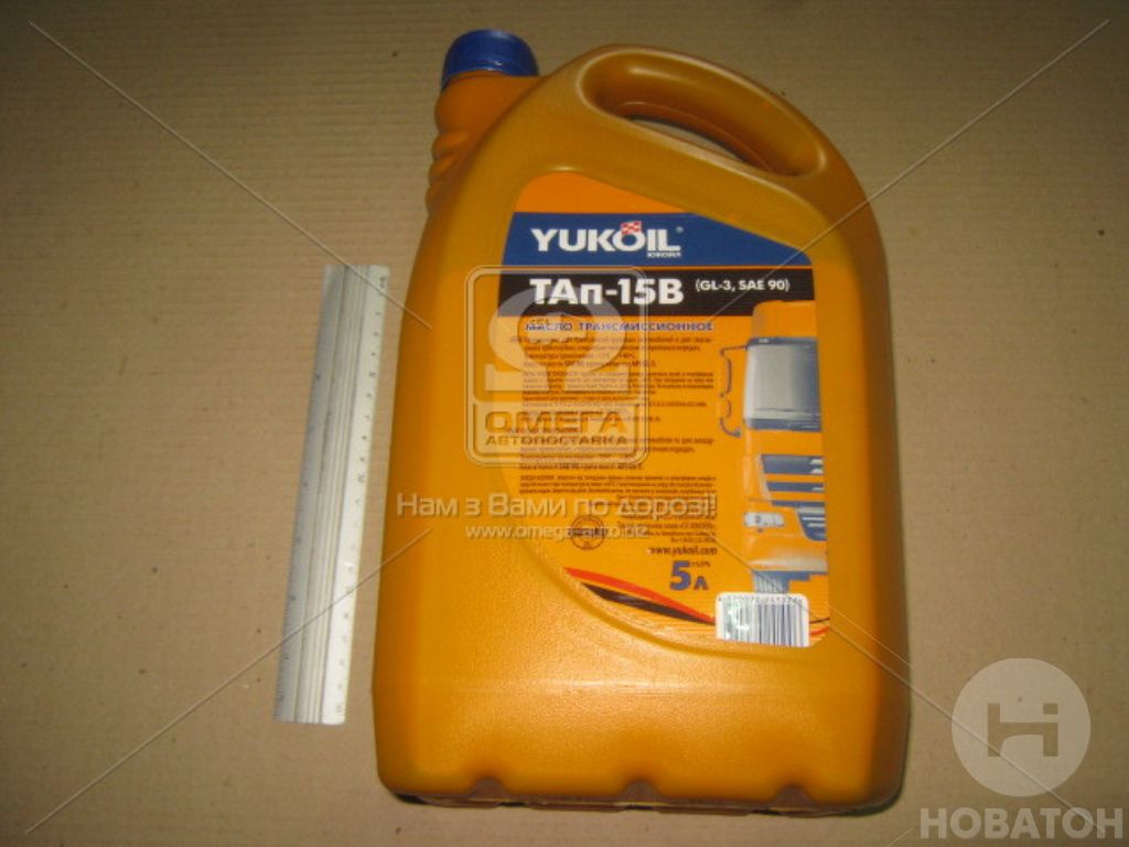 Масло трансмиссионное Yukoil ТАп-15В SAE 90 API GL-3 (Канистра 5л) - фото 
