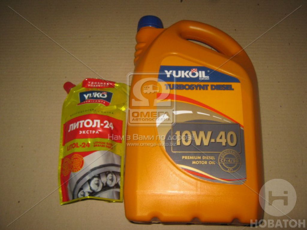 Масло моторное Yukoil TURBOSYNT DIESEL SAE 10W-40 API CF-4/SG (Канистра 5л) СП Юкойл ООО 6084 - фото 