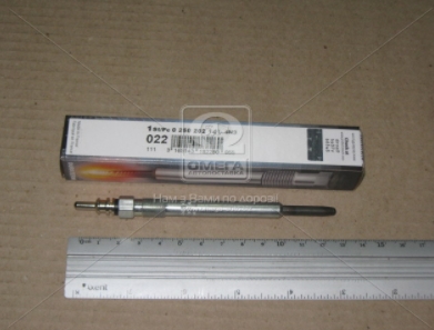 Свеча накаливания GLP022 MB VITO, SPRINTER 00-06 (пр-во BOSCH) - фото 