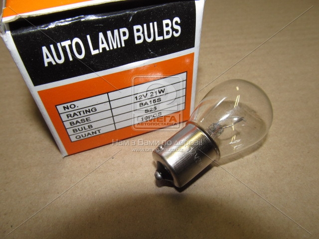 Лампа додатк. освітлення А 12-21-3 ГАЗ (вир-во Китай) - фото 