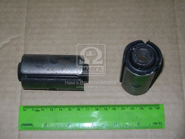 Втулка ушка рессоры задней ГАЗ 3110,31105 (сайлентблок) (покупное ГАЗ) - фото 