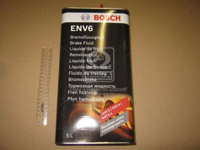 Рідина гальмівна ENV6 (5л) (вир-во Bosch) BOSCH 1 987 479 208 - фото 