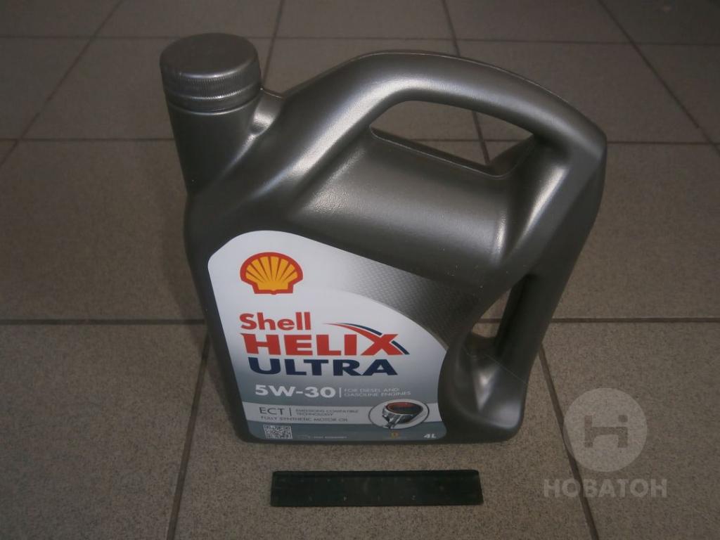 Олива моторна SHELL Helix Ultra ECT С3 5W-30 SN/CF (Каністра 4л) Shell East Europe Company 550050441 - фото 