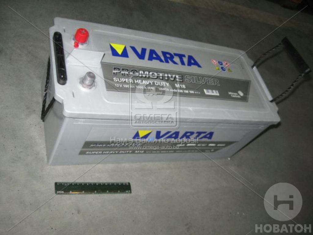Акумулятор 180Ah-12v VARTA PM Silver (M18) (513x223x223), L, EN1000 - фото 0