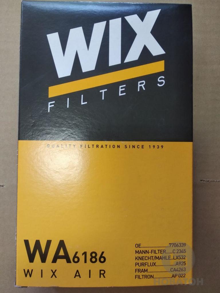Фільтр повітряний (в-во WIX FILTERS) WA6186 - фото 2