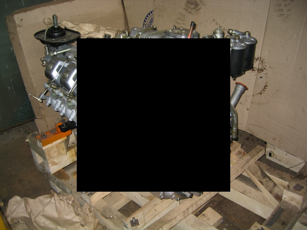 Двигатель КАМАЗ (220л.с.) с оборудованием в сборе без стартера (КамАЗ) - фото 