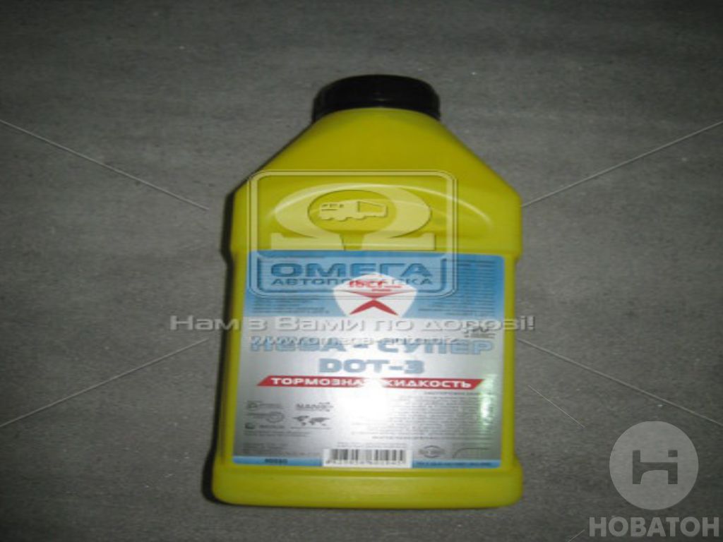Рідина гальмівна Нева-Супер ГОСТІВСЬКА продукт (Каністра 1л / 0,82 кг) - фото 