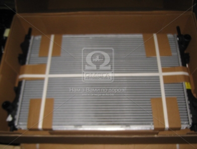 Радиатор охлаждения двигателя FORD (ФОРД) TRANSIT 24Tdi MT -AC 00- (Van Wezel) - фото 