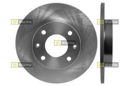 Диск тормозной передний (в упаковке два диска, цена указана за один) (Starline) PB1002 - фото 