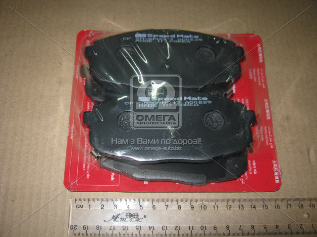 Колодки гальмівні дискові HYUNDAI i30 передн. (вир-во SPEEDMATE, Korea) - фото 