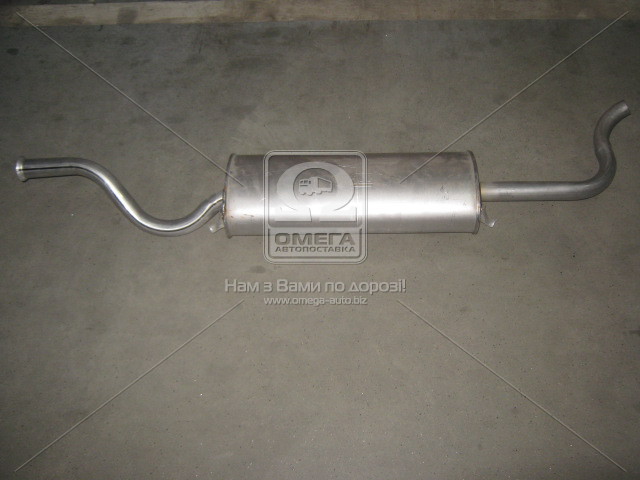 Глушитель ВАЗ 2115 алюминизированный закатной (ЮТАС) - фото 