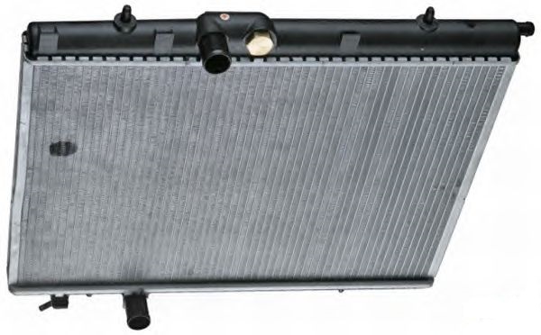 Радиатор охлаждения двигателя PEUG 206 MK2 1.4/1.6 02-(Van Wezel) - фото 