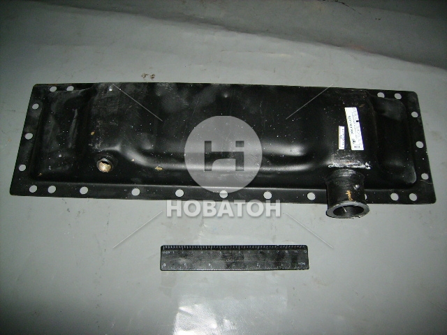 Бак радіатора нижній МТЗ-80, Т-70 (латунь) (вир-во м.Оренбург) - фото 