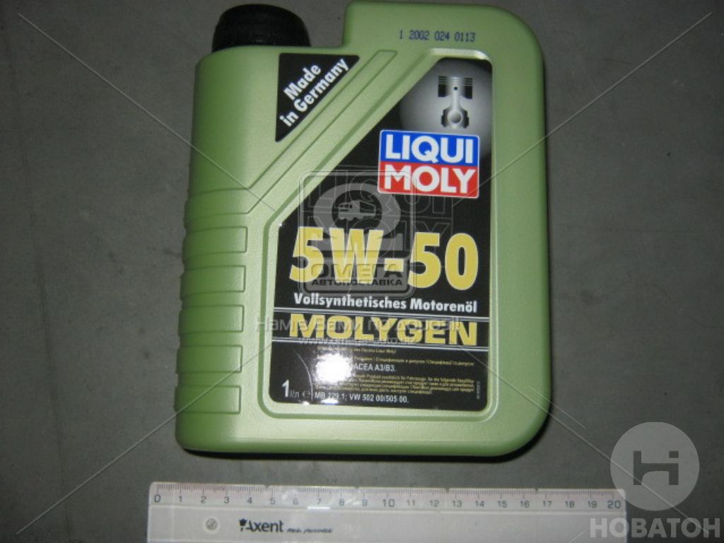 Масло моторное Liqui Moly Molygen 5W-50 API SJ/CF; ACEA A3/B3-98 (Канистра 1л) - фото 