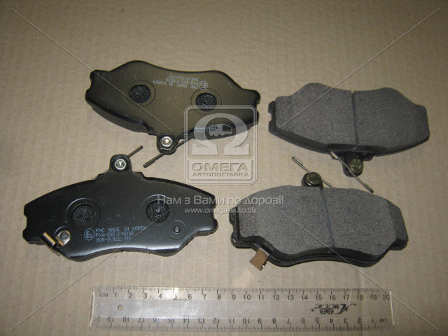 Колодки тормозные передние дисковые (PARTS-MALL) PARTS MALL PKA-E05 - фото 