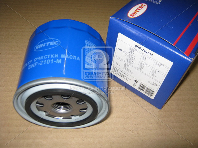 Фильтр масляный ВАЗ 2101-09, 2110, 21213 в упаковке (SINTEC) - фото 