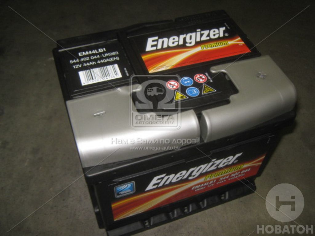 Аккумулятор   44Ah-12v Energizer (207х175х175), R,EN440 - фото 0