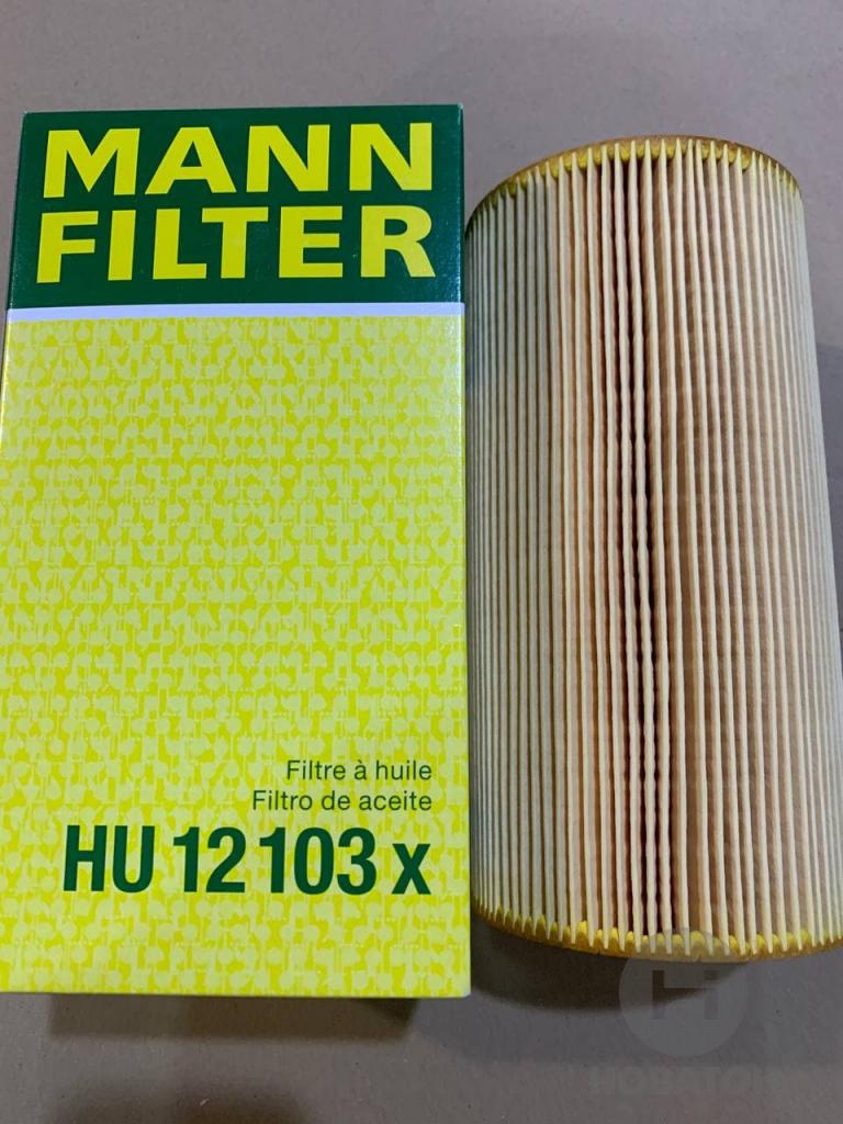 Фільтр масляний (вир-во MANN) HU12103X HU12103X - фото 1