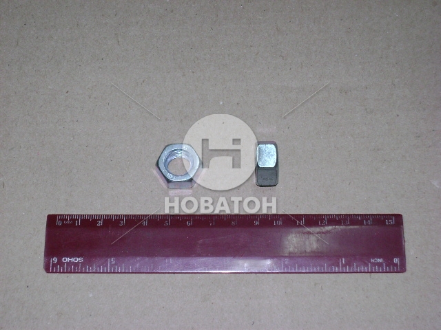 Гайка М12х1 ,75-6Н кріплення рульового редуктора Волга (куплена ГАЗ) - фото 0