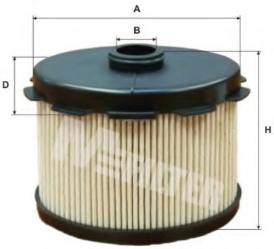 Фильтр топливный CITROEN (СИТРОЕН), PEUGEOT (ПЕЖО) (M-filter) - фото 