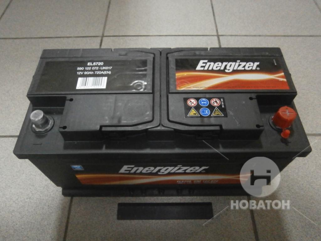 Акумулятор 90Ah-12v Energizer (353х175х190), R, EN720 - фото 0