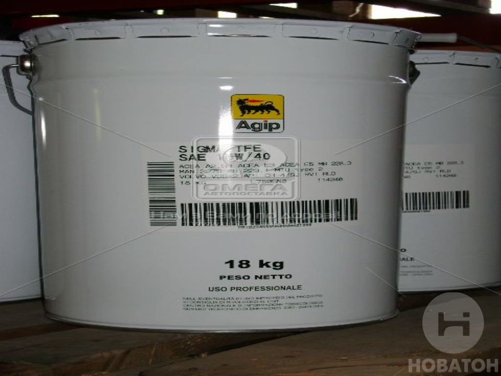 Масло моторное AGIP Sigma TFE 10W/40 API CH-4/SJ (Канистра 20 л) - фото 