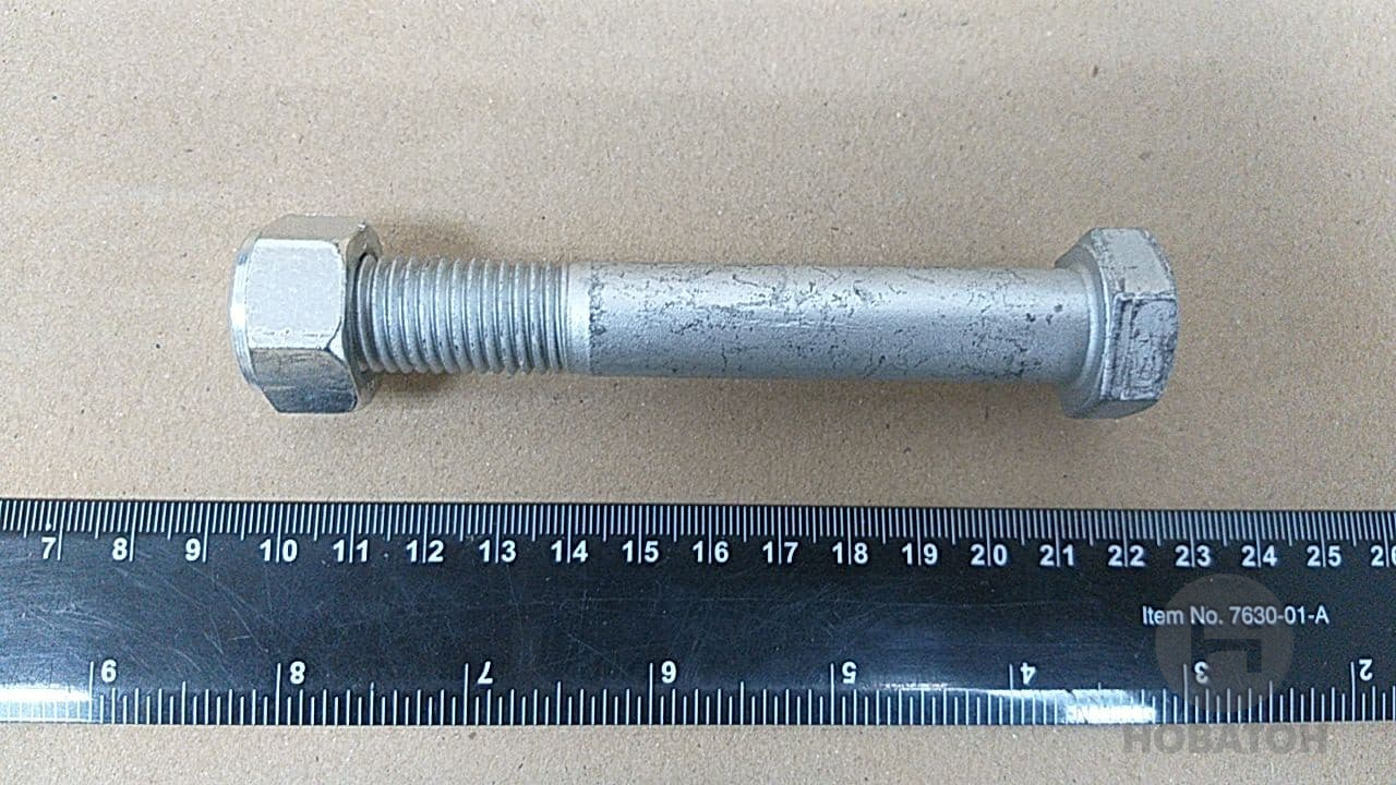 Болт задньоъ ресори M16*110mm. з гайкою  (Iveco) - фото 