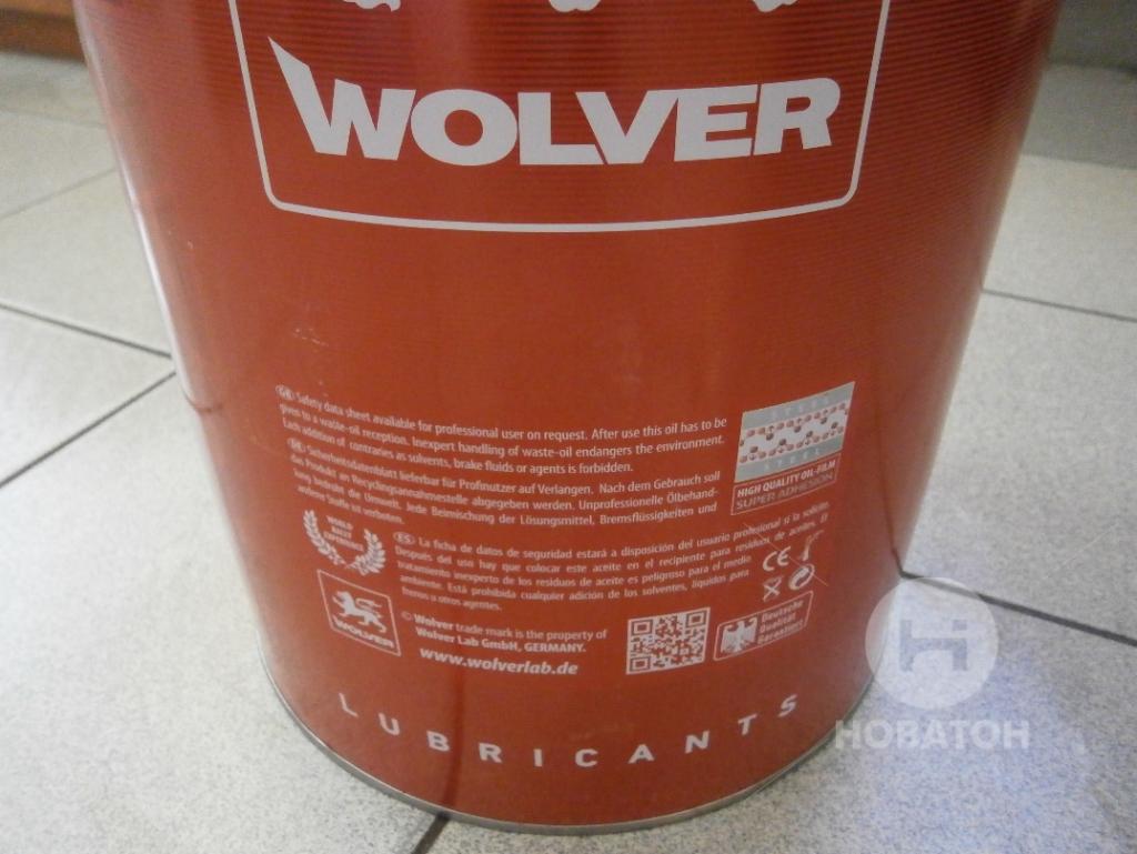 Масло моторное Wolver Super Light SAE 10W-40 API SL/CF (Канистра 20 л) Made in Germany 7690 - фото 