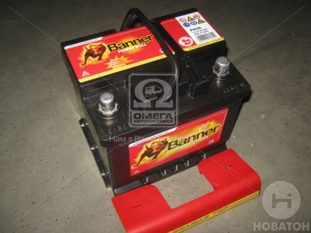 Аккумулятор   44Ah-12v Banner Power Bull (210x175x175), R, EN 420 Banner GMBH P44 09 DT - фото 