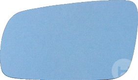 Вкладыш (стекло) зеркала левый асферичный голубой (с обогревом) AUDI (АУДИ) A4 -99 (FPS) - фото 