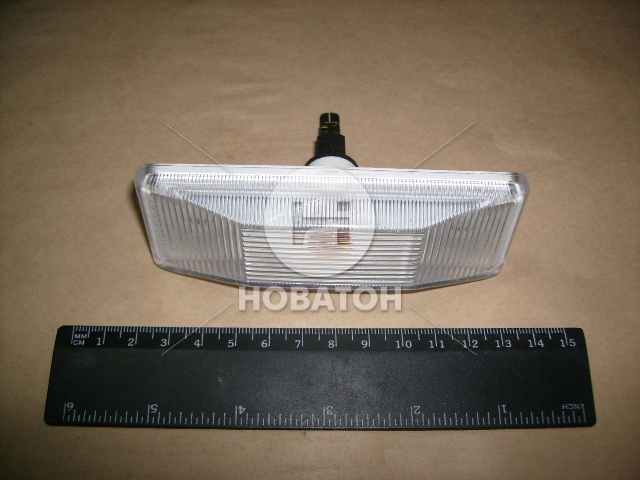 Вказівник повороту бічний ВАЗ 2106 білий з лампою (вир-во Рекардо) 2106-3726010 - фото 