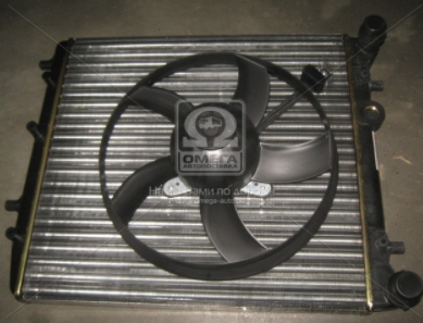 Радиатор охлаждения двигателя FABIA/POLO4 MT -AC 01- (Van Wezel) - фото 