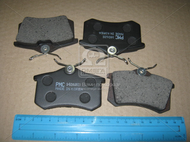 Колодки тормозные задние дисковые (PARTS-MALL) - фото 