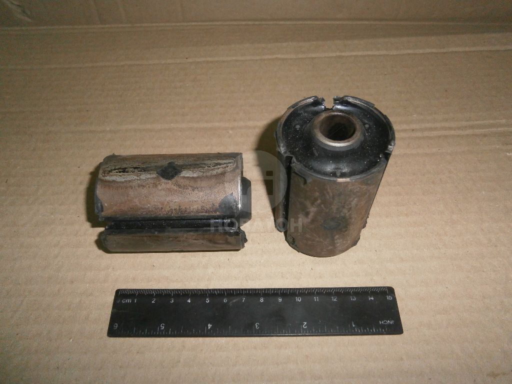 Втулка вушка ресори ГАЗ 3302 (сайлентблок) (REP) (вир-во ЯзРТИ) - фото 